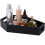 2X Coffin Shape Black Tray Storage Box Gothic Wood Tray Decoration Birthday Present Gift 5
