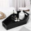 2X Coffin Shape Black Tray Storage Box Gothic Wood Tray Decoration Birthday Present Gift 6