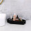2X Coffin Shape Black Tray Storage Box Gothic Wood Tray Decoration Birthday Present Gift 8