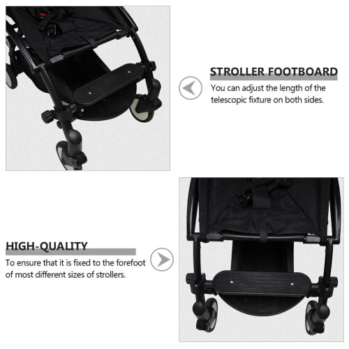 Stroller Accessories Foot Rest Adjustable 1 Set 1