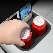 Car Rear Cup Holder Silicone Water Cup Holder for Xpeng P7+ 2024-2025