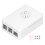 ABS White Case for Raspberry Pi 4B with Removable Top Cover 2