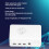 ABS White Case for Raspberry Pi 4B with Removable Top Cover 7