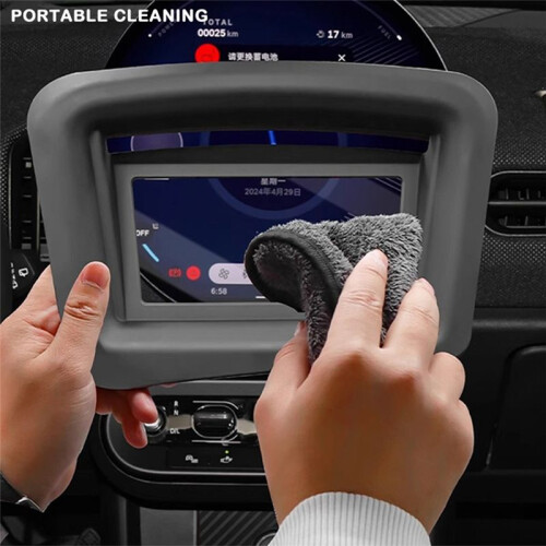 Car HUD Display Screen Protective Frame Cover for   Cooper EV J01 Aceman J05 Accessories 2