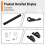 Tailgate Hinge Flagpole Holder 2-in-1 Antenna Base Flagpole Light Bracket for   JK JL 2007-2024 5