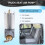 4 mm Luftrohrverbinder, LKW-Sitz-Luftpumpenkompressor mit (12 V) für LKW oder Bagger oder Traktor 3