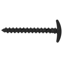 10Pcs Plastic Tent Stakes 5.7in Spiral Ground Anchors for Camping