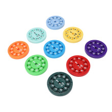Colorful Math Rotation Toy for Kids & Adults, 6x6cm Interactive Learning Game