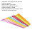 14 Pcs Multicolour Plastic Knitting Needles Set, 25cm, 4-10mm 11