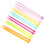 14 Pcs Multicolour Plastic Knitting Needles Set, 25cm, 4-10mm 16
