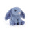 Coelho de pelúcia azul marinho de 15 cm para crianças (6 polegadas) 2