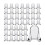 75 Pcs Sublimation Drawstring Bags Bulk White Blank Drawstring Backpacks Reusable Gym Sport Sinch Sack Backpack 2