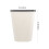 Dining Room Trash Can White 1Set 12x9in 2