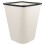 Dining Room Trash Can White 1Set 12x9in 4
