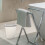 Dining Room Trash Can White 1Set 12x9in 7