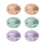 6Pcs Cats Shape Silicone Cup Lid Cover Tea Bag Holder Squeezer 1