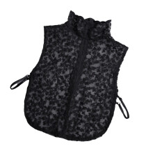 French Styles Decorative Lace Collar For Women Quick-Black