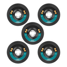 100mm Abrasive Flap Wheel for Angle Grinder-B 5 piece pack