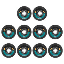 1/5/10Pcs Heavy Duty Flap Disc Metal Wood Rust-C 10 tablets