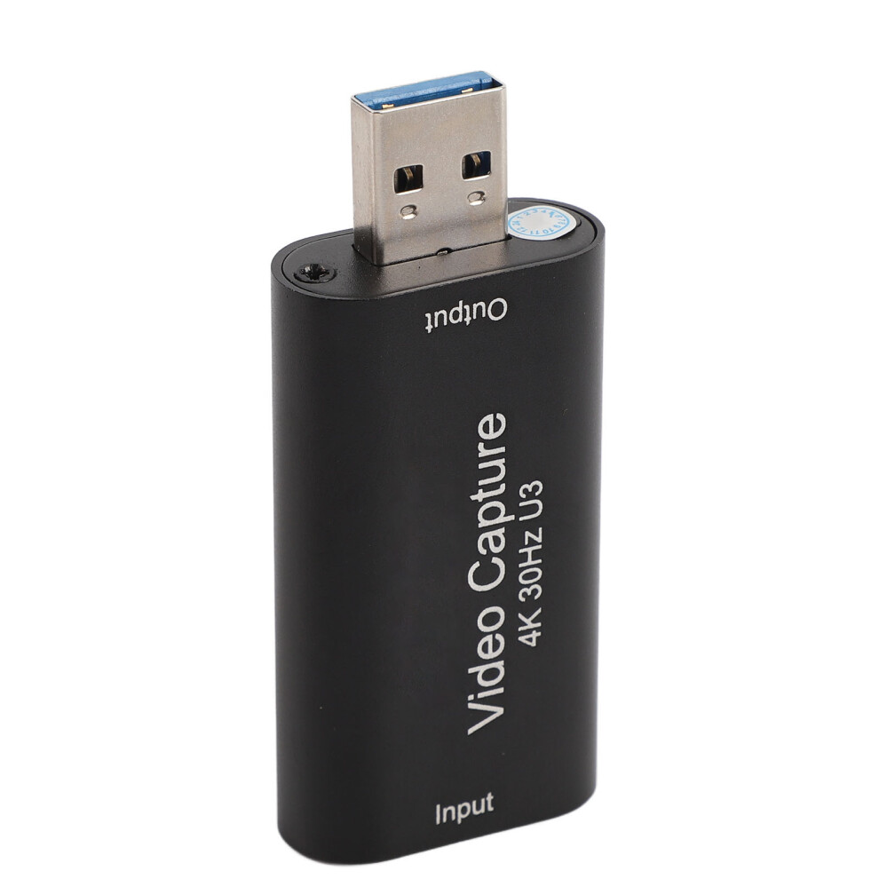 Usb 3.0 4K 30Hz & 1080P 60Hz Video Capture Card For Gaming & Streaming 7611390937543
