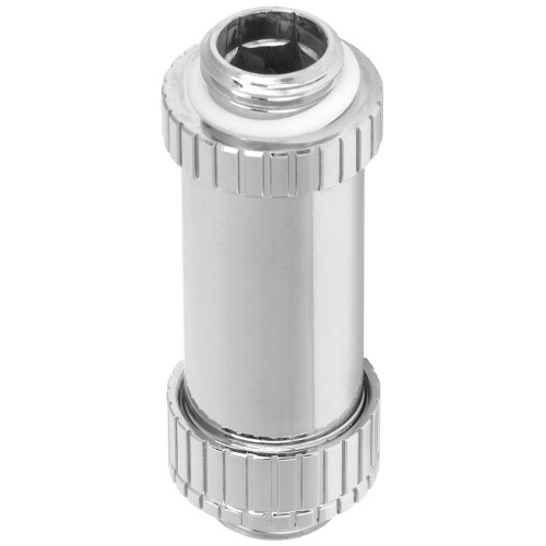 All-Copper Water Cooling Fitting G1/4, Retractable 53.5mm Silver 2