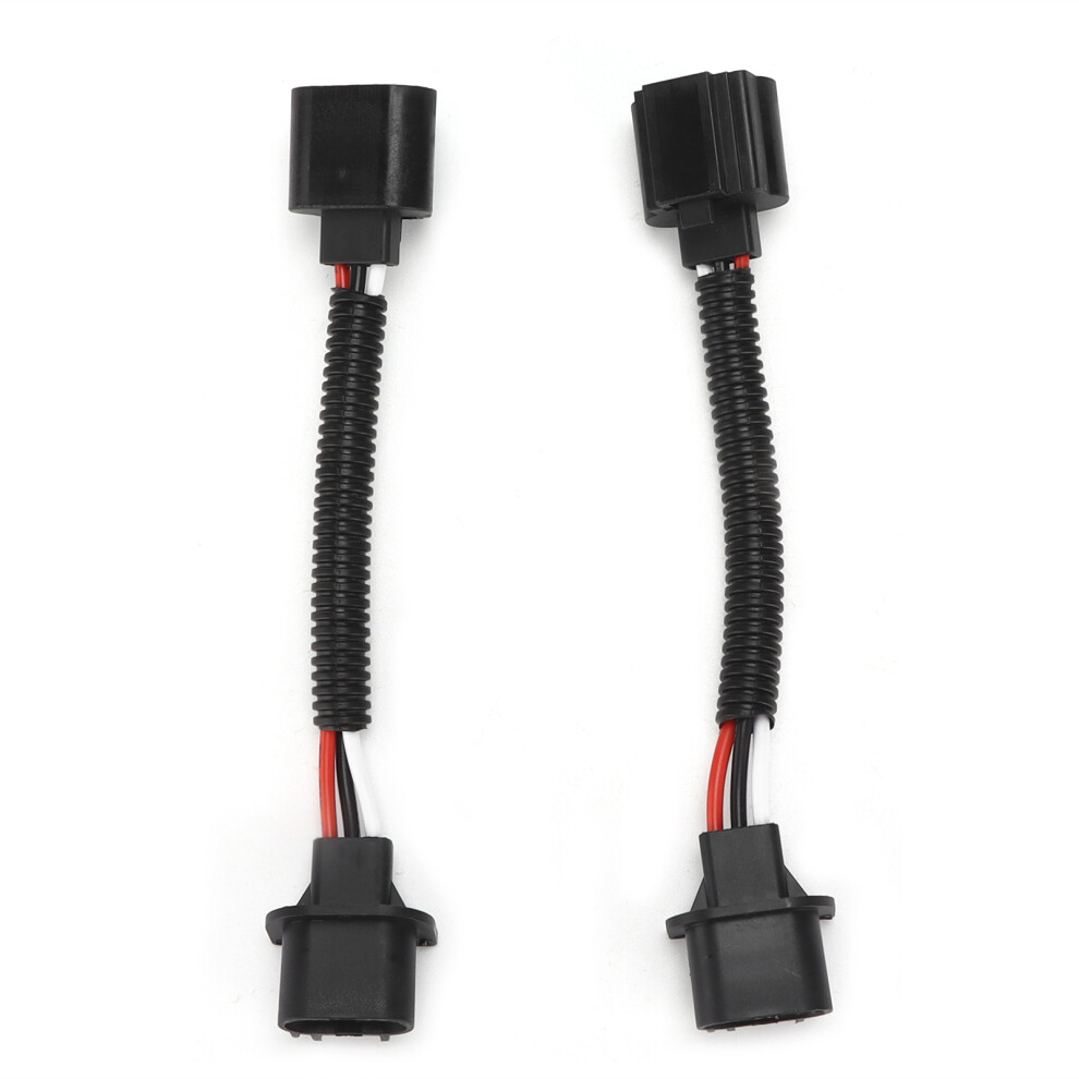 2 Pcs H13 9008 Wiring Harness Adapter 7790334225820