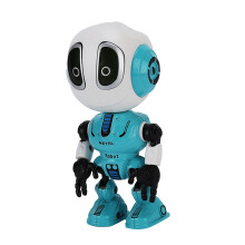 Niedlicher Kinder sprechender Roboter-Spielzeug, 12 cm tragbares interaktives Geschenk für 3 Jahre und älter