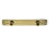 NES Home Brushed Brass Wall Easy Fixing Plate Kit for Bar Shower Valves 1