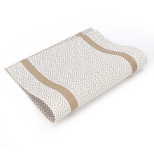 Leichte weiße Nagel-Handauflage 45x30cm, PVC-Manikürplatte