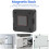 2X Kitchen Timers for Cooking, Chef Cooking Timer Clock with Loud Alarm,Mechanical Desk Timer - No Batteries Required 4