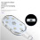 Car Ambient Light Car Interior Touch Sensor USB Charging Lighting Car Reading Light LED Ambient Light 1