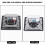 Embedded Floor Socket Box EU Standard USB Power 250V 16A Silver 5