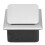 Embedded Floor Socket Box EU Standard USB Power 250V 16A Silver 7