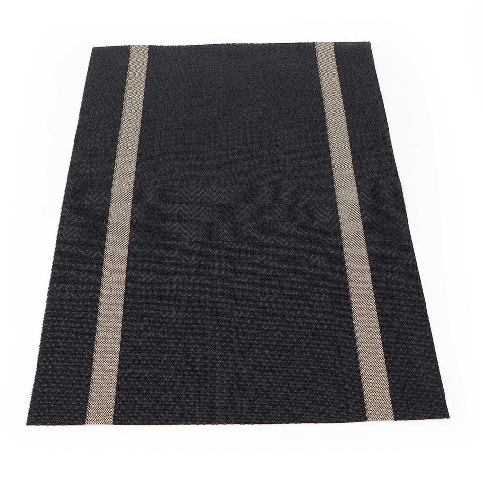 Black Nail Arm Rest Pad Lightweight Manicure Desk Mat For Nail Salon