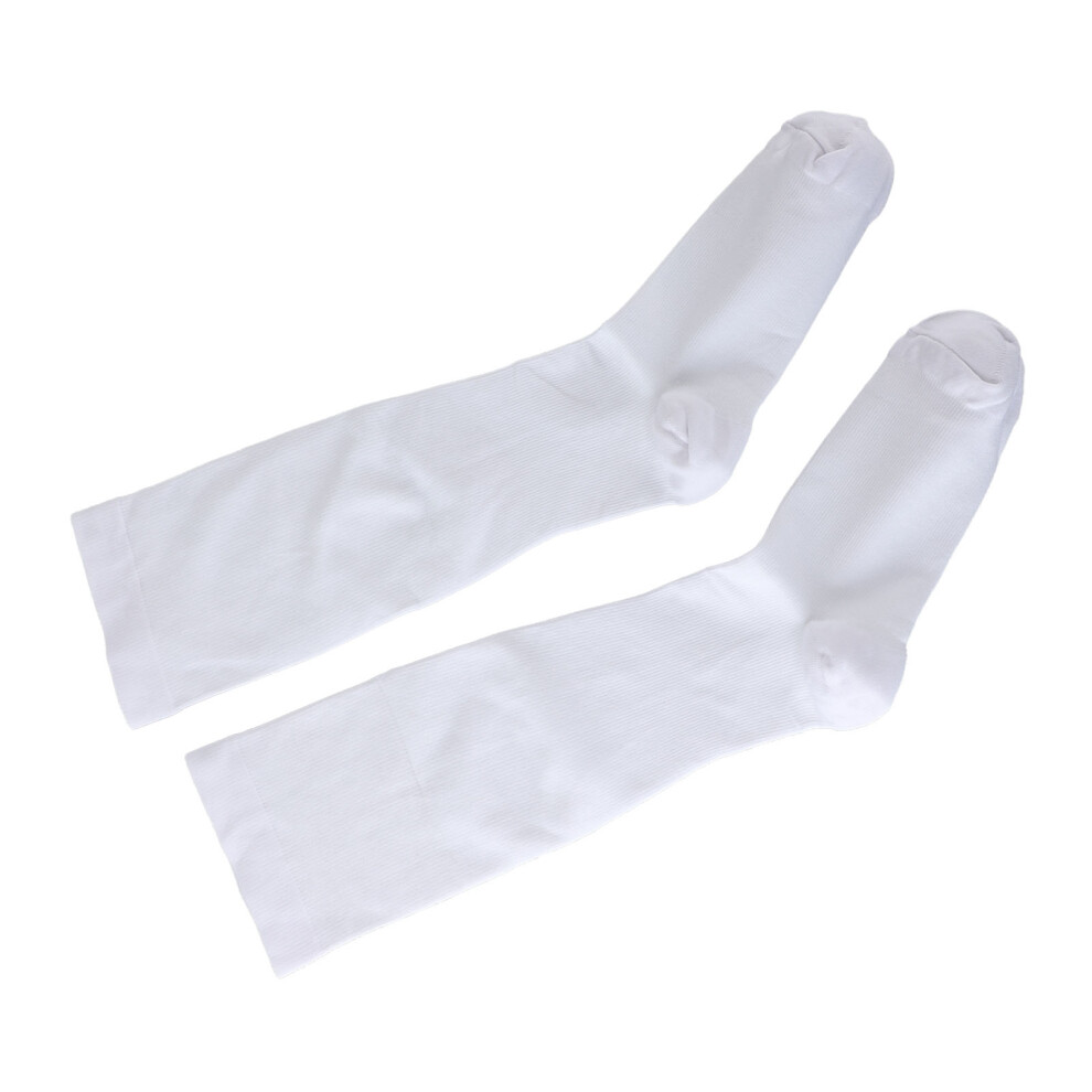 Plus Size Compression Socks XXXL Breathable Wide Calf Nylon for Travel & Work