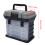 Durable 4 Layer Fishing Box Utility Grey 1
