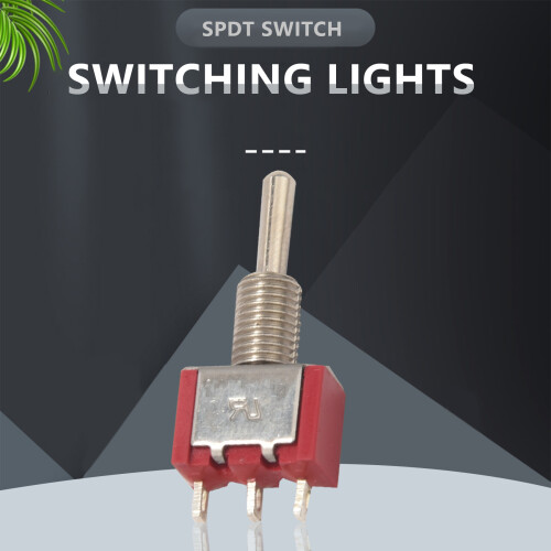 2 Pcs AC 250V 2A 120V 5A SPDT /Off/ 3 Position Momentary Toggle 1