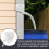 Rainwater Collection Downspout Diverter Rainwater Collection System Yard Gutter Drain Black 2