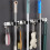 Broom Organizer Storage Tool Racks Stainless Steel Heavy Duty Hooks Self Adhesive Solid Non-Slip 2