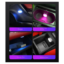 Car Ambient Light Car Interior Touch Sensor USB Charging Lighting Car Reading Light LED Ambient Light Ice