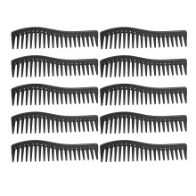 Detangling Plastic Wide Tooth Comb Gentle on Scalp Lightweight & Travel Ready