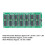 Programmierbare Widerstandstafel 1Ω-9,99MΩ, 87x33mm, Kostengünstig 3