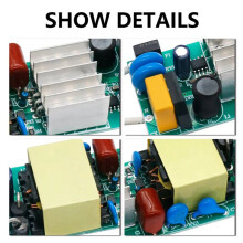 2X Isolation LED Bulb Driver Power 50W 1500mA Power Supply Constant Current Control Built-in Spotlight Driver Power