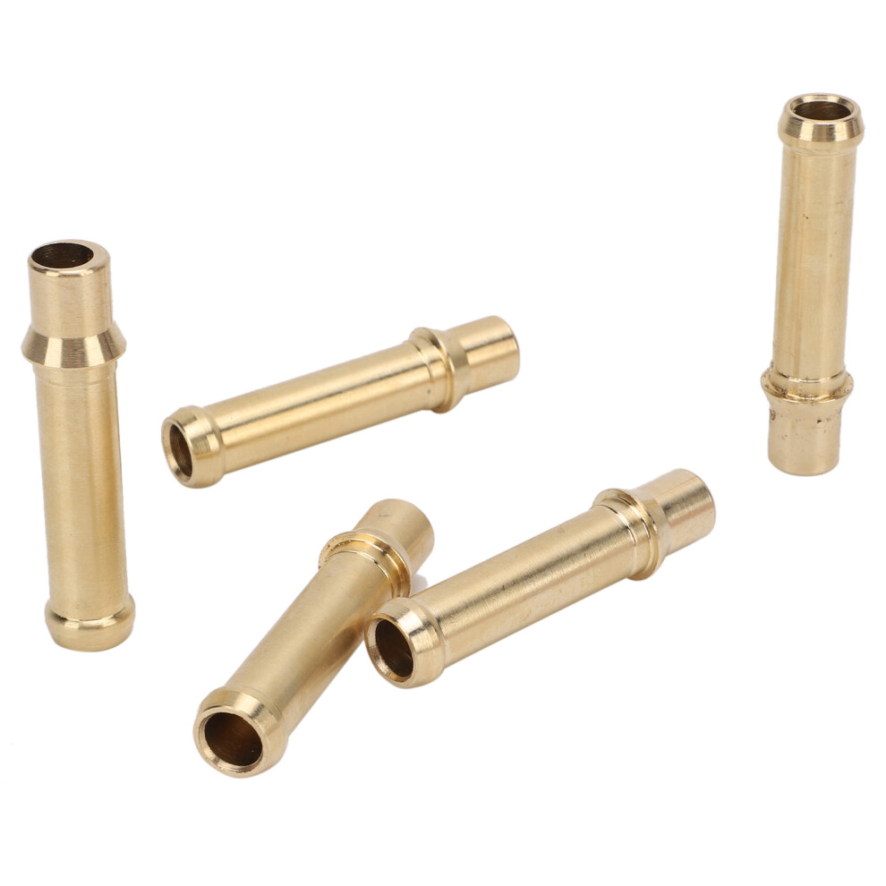 5Pcs 3/8In Transmission Cooler Line Fittings Steel Tubing Adapters For Vehicles 8221390940413