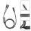 2X 1T2 Transfer Waterproof Cable Thumb Throttle Cable Display for Bafang BBS01/02B BBSHD Thumb Throttle 6
