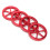 4 Pcs Aluminum Hand Twist Leveling Nut Spring Kit for 3D Printer Models 4
