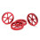 4 Pcs Aluminum Hand Twist Leveling Nut Spring Kit for 3D Printer Models 11