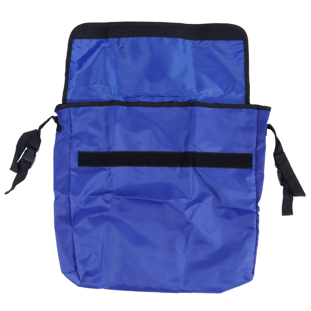 Blue Wheelchair Handrail Bag Â 15.7X2.95x17.9in Oxford Storage Bag