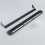 2pcs 19-Inch 1U Cabinet Rack Through 24-Port CAT6 Patch Panel RJ45 Network Cable Adapter  Jack Modular Panel 2