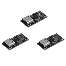 3 St PD/QC/AFC/PPS/FCP Typ-C Lockbetskort USB-C Boost Modul Type-C Trigger Polling Detektor Ström Snabbladdningskort